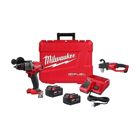 Milwaukee Tool M18 HAMMER DRILL KIT + M18 HOLE HAWG 2904-22, 2807-20