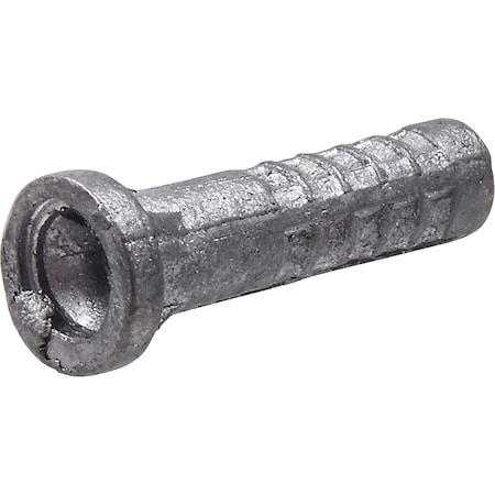 Hillman 0.25 in. D X 1 in. L Lead Round Head Concrete Screw Anchor 100 pc 370240