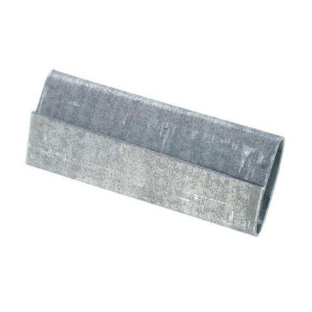 Partners Brand Steel Strapping Seals, Closed/Thread On Heavy Duty, 3/4", Silver, PK1000 SSHD34SEAL