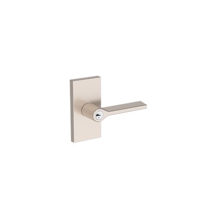 Baldwin Residential Door Levers Keyed Entry Reversible Satin Nickel ENANACFR150SMC