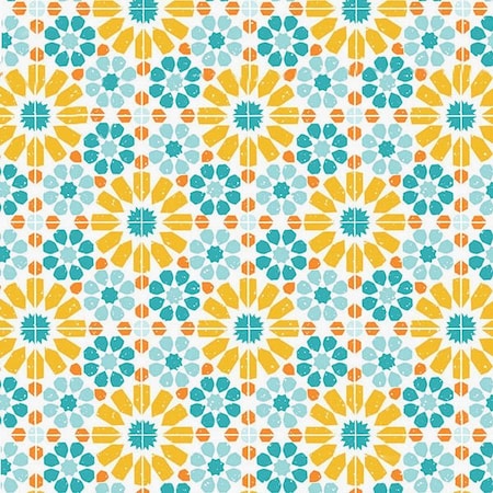 Nashville Wraps Geo Bouquet Tissue Paper, 20x30, Fold Sheets, 12PK P1253Q