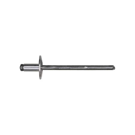 Auveco Pan-L-Rivets Large Flange 3/8in Diameter 1/8in Grip 1/16in-1/8in, 100PK 8922