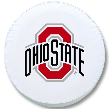 Holland Bar Stool Co 27 x 8 Ohio State Tire Cover TCJOhioStWT