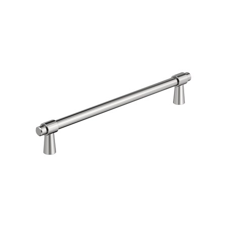 Amerock Destine 7-9/16 inch 192mm Center-to-Center Polished Chrome Cabinet Pull BP3690126