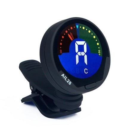 Ashley Spectrum Digital Clip-on LED Instrument Tuner AIL 28