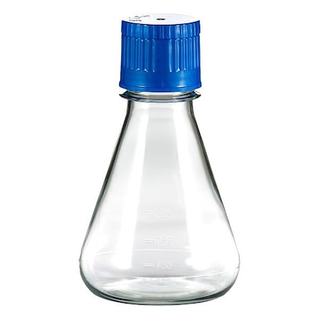 Zoro Select Erlenmeyer Flask , 133 mm H, PK72 FPC0250S