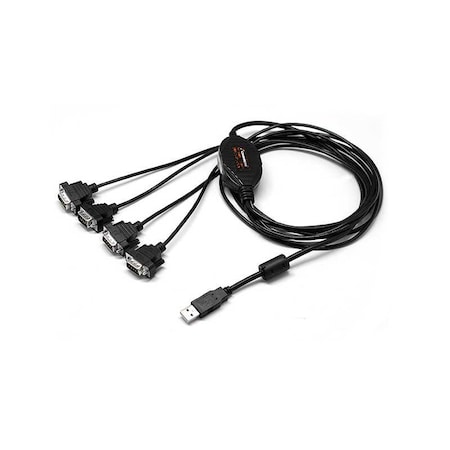 Henrich USB to 4-port RS-232 Converter CTUS-024