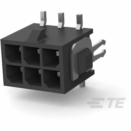 Te Connectivity 06P MICRO MNL ASSY VRT SMT LF 3-794633-6