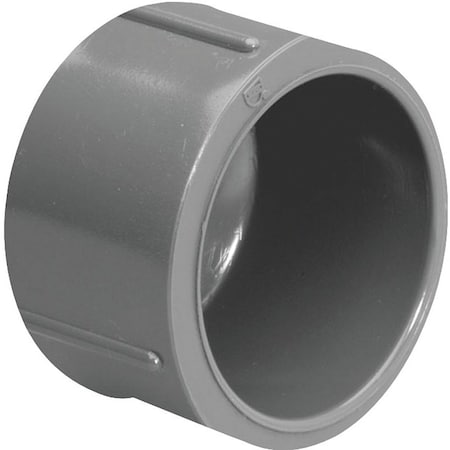 Genova LASCO 847010BC Pipe Cap, 1 in, Slip, PVC, SCH 80 Schedule 847010-BC