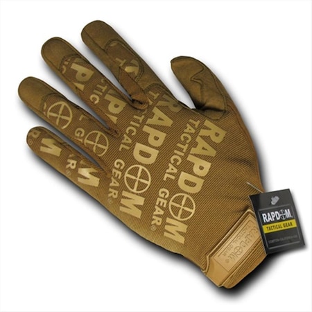 Rapdom Lightweight Mechanic Glove - Coyote, Large T24-PL-COY-03