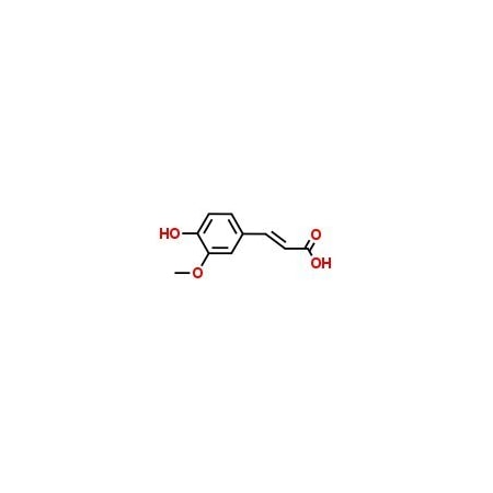 Ak Scientific 4-Hydroxy-3-methoxycinnamic acid (25g), CAS 1135-24-6 D798-25g