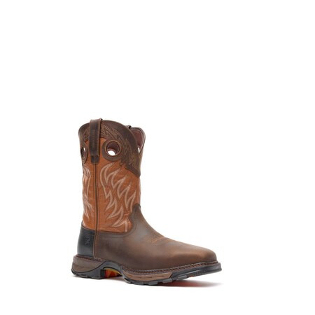 Durango Men's Waterproof Western Work Boot, 11 W, Steel Toe, 12 in H, Dusty Brown/Desert Camo, DDB0207 DDB0207
