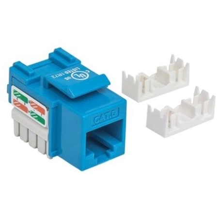 Intellinet Network Solutions CAT6 BLUE RJ45 KEYSTONE JACK UTP 210737