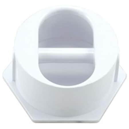 Custom Molded Products Rope Anchor Plastic Pin, White CMP25567000000