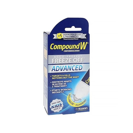 Compound W/Wart Removal System Freeze Off Advanced, 15PK 1369690