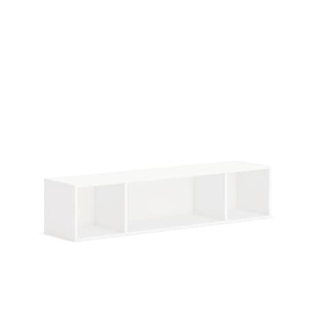 Supreme Supplies 60 in. Open Wall Mounted Storage, Simply White SU1878562