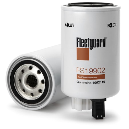 Fleetguard Fuel Separator Spin On FS19902