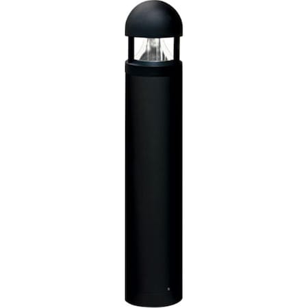 Feeltheglow 60W 120V Powder Coated Cast Aluminum Bollard, Black - 41.94 x 7.94 x 7.94 in. FE2941734