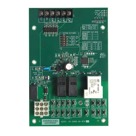 Hydrolevel Universal Oil Furnace Fan Timer Control For 2 or 3 Speed PSC Motors OFC-5023