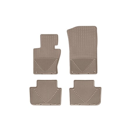 Weathertech Tan, Front and Rear All Weather Floor Mats W63TN-W146TN