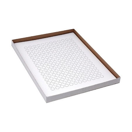 Zoro Select Cyro Label, White, Polypropylene, PK20 GRAING-C10