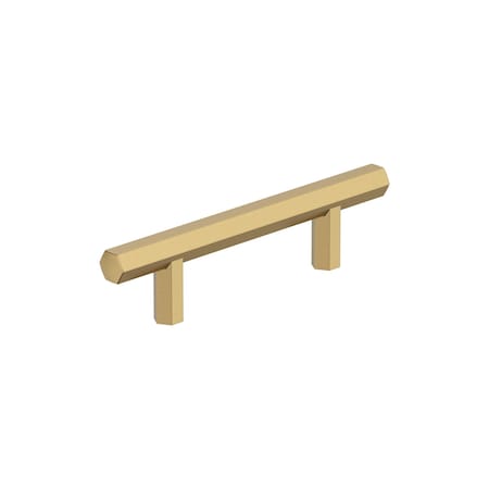 Amerock Caliber 3 inch 76mm Center-to-Center Champagne Bronze Cabinet Pull BP37365CZ