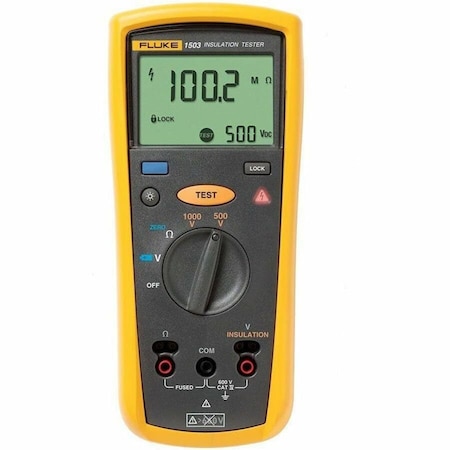 Fluke Battery Operated Megohmmeter, 1000VDC FLUKE-1503