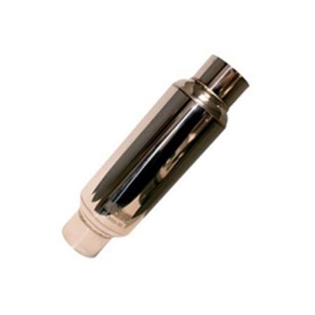 Kooks Headers 3 x 14 in. Universal Polished Stainless Steel Round Muffler R300-14