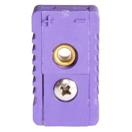 Dayton ThermocoupleConnector, Purple, TypeE, Jack 794F55