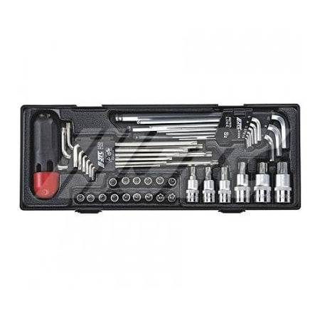Jtc Auto Tools Star Bit Set Tamperproof, 40pcs K1401