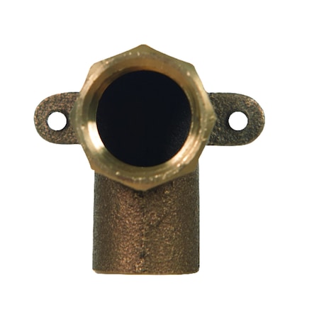 B & K NIBCO 3/4 in. Sweat X 3/4 in. D FPT Brass Drop Ear Elbow 1 pk BF0185LC