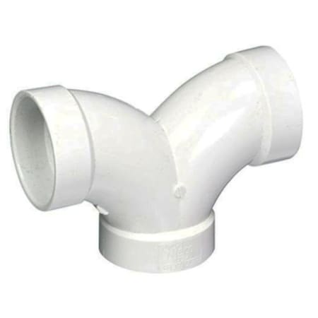 Charlotte Pipe And Foundry PVC 003270800HA 2IN DOUBLE ELBOW PVC DWV PVC 00327 0800HA
