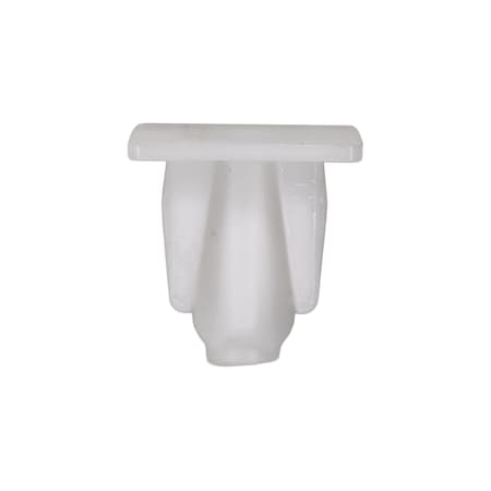 Auveco Nylon Nut; Screw Size: M4.2 (#8), Head Size: 12mm x 12mm, Stem Length: 11mm, White Nylon, 15PK 21962