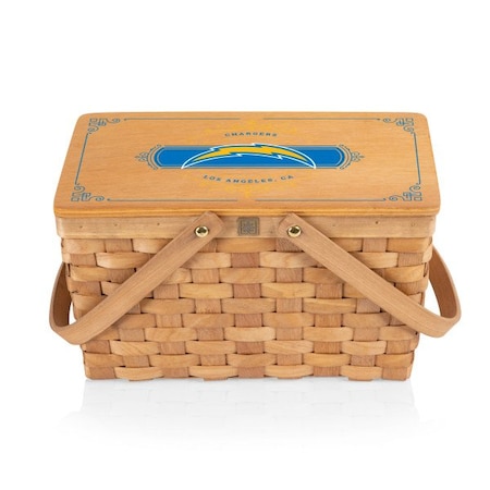 Picnic Time Family Of Brands NFL Los Angeles Chargers - Poppy Personal Picnic Basket 124-00-299-346-2