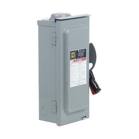 Square D FUSIBLE DISCONNECT SWITCH 30A AMP 480/600V-AC 3P CH361RB