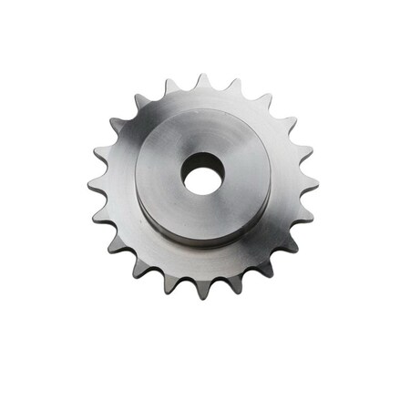 Tsubaki Typ B Single Pitch Sprocket, 1 Bore, 4.98 OD, #80 chain, 14 T, 1P, 304SS 80B14SS
