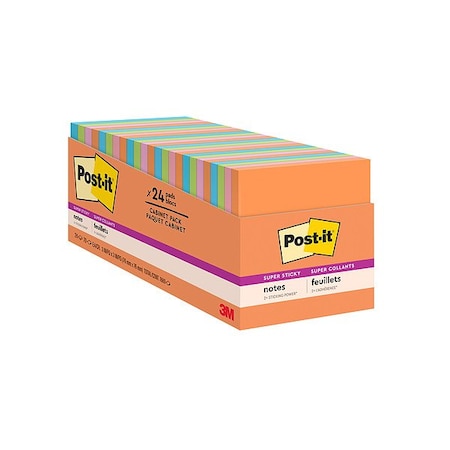 3M Post-it Notes 654-24SSAU-CP