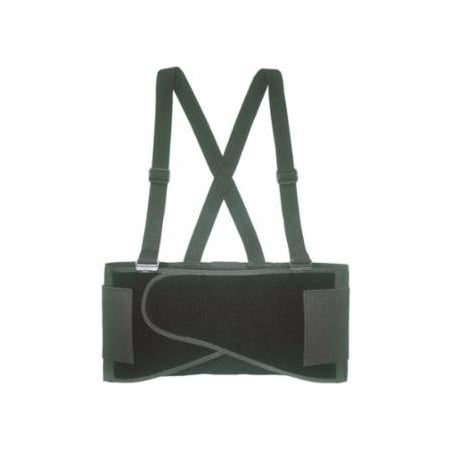 Clc Custom Leather Craft Elastic Back Support Belt, Large, Black 201-5000L