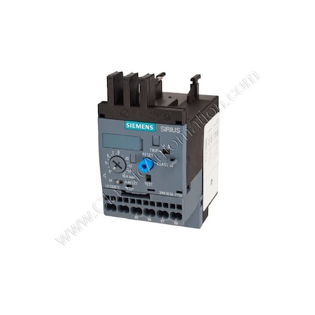 Siemens Overload Relay, 1NC/1NO, 4 A Min current, 16 A Max current 3RB3016-1TE0