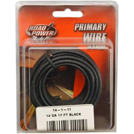 Southwire 55667133 17 ft. 14 Gauge Primary Wire Black 115640