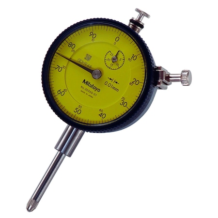 Mitutoyo Dial Indicator, Fb, 0.01-25mm 2056SB-01
