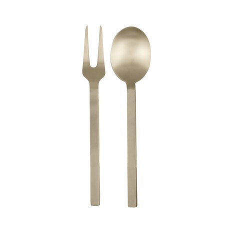 Mepra Stile By Pininfarina Serving Set - 2 Pcs. - Ice Champagne 107544210IC