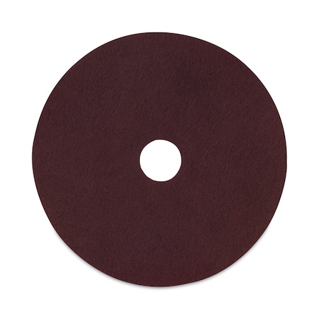 Boardwalk Deep Scrub Pads, 20 in. Diameter, Maroon, 10PK 7100151260