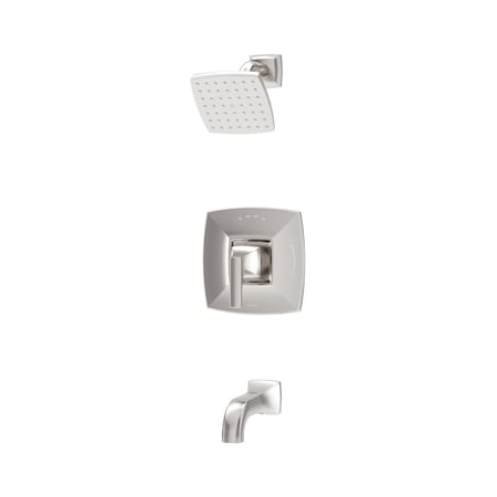 Symmons Oak HydroMersion Single Handle Tub and Shower Faucet Trim Kit - 1.5 GPM (Valve Not Included) 5692STN15TRM