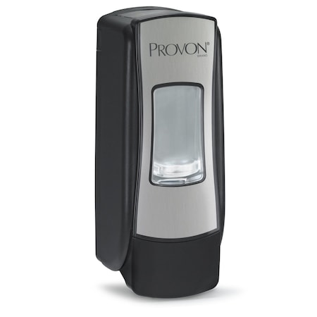 Provon ADX-7 700mL Foam Soap Dispenser, Push-Style, Chrome/Black 8772-06