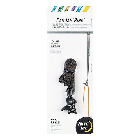 Nite Ize Cord Tightener and Sling, 12" L CJRWS-09-R3