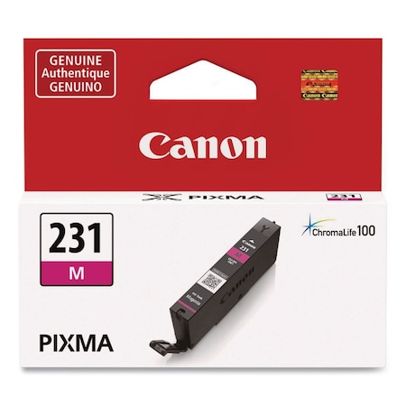 Canon Ink (CLI-231), 800 Page-Yield, Magenta 6676C001