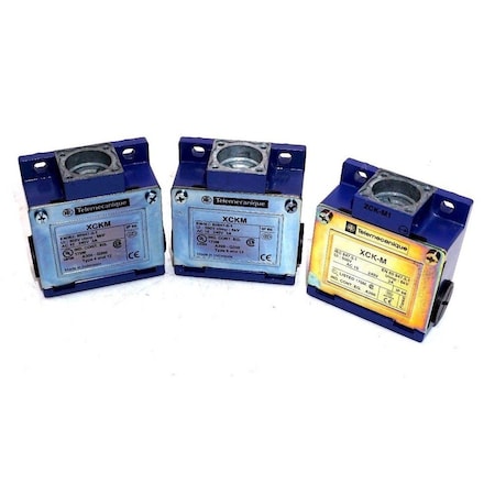 Telemecanique Sensors 3 LIMIT SWITCHES XCKM XCK-M