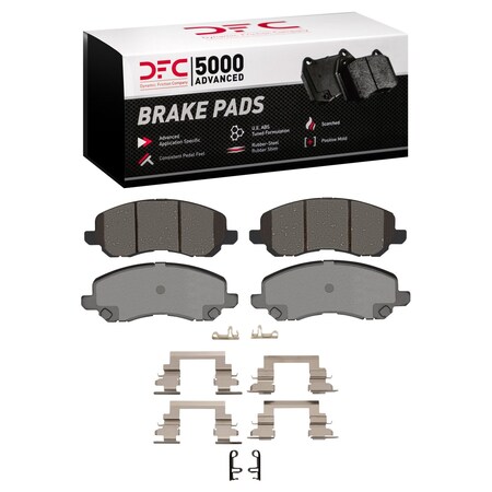 Dfc 5000 Advanced Disc Brake Pad Set,  1551-0866-01