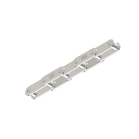 Senqcia C2040NPR100 Conveyor Series Double Pitch Riveted Standard , 100 ft OAL, 1P, .312 Dia x .313 W S-C2040NPR100